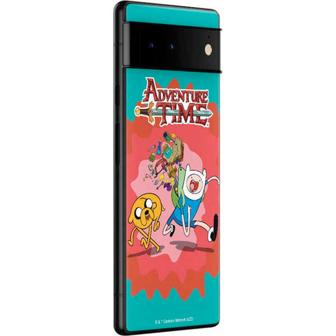 Adult Swim Adventure Time Jake and Finn Google Pixel 6 Pro Skin